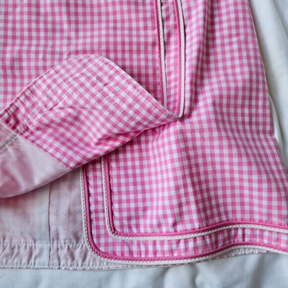 Lilly Pulitzer Pink & White Gingham Skirt - Picture 6 of 7